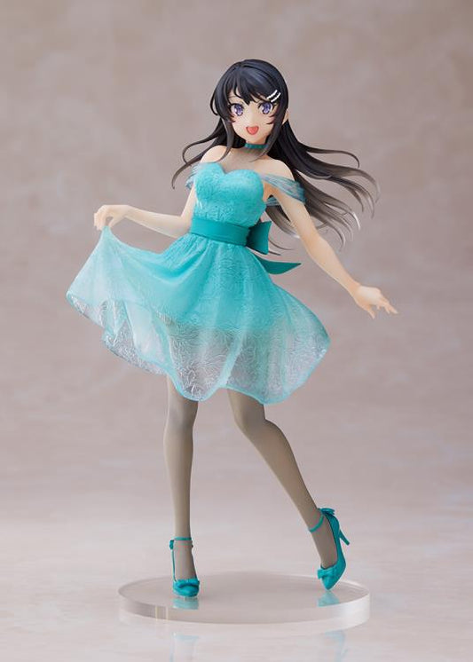 Rascal Does Not Dream of Bunny Girl Mai Sakurajima (Clear Dress Ver.) Coreful Figure