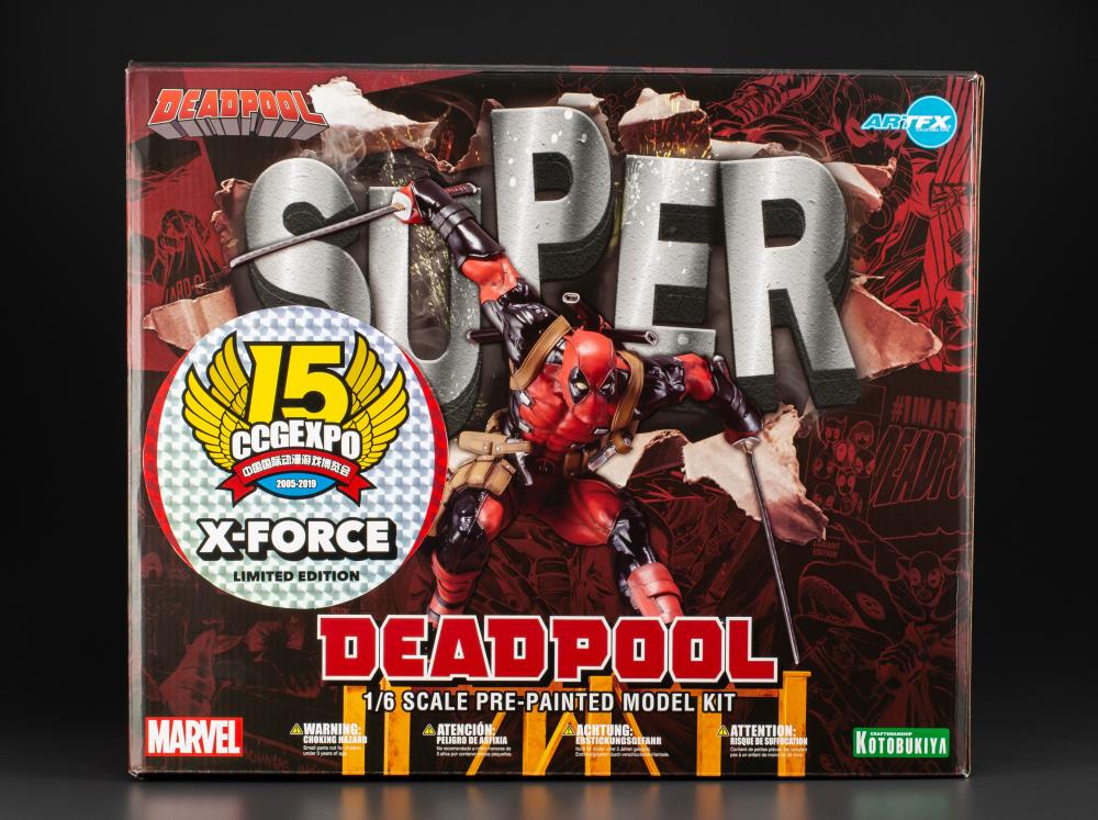 Marvel Now ArtFX Super Deadpool (X-Force) Limited Edition Exclusive Statue