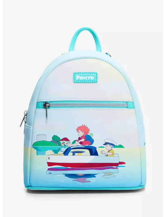 Loungefly Studio Ghibli® Ponyo Boat Scene Mini Backpack