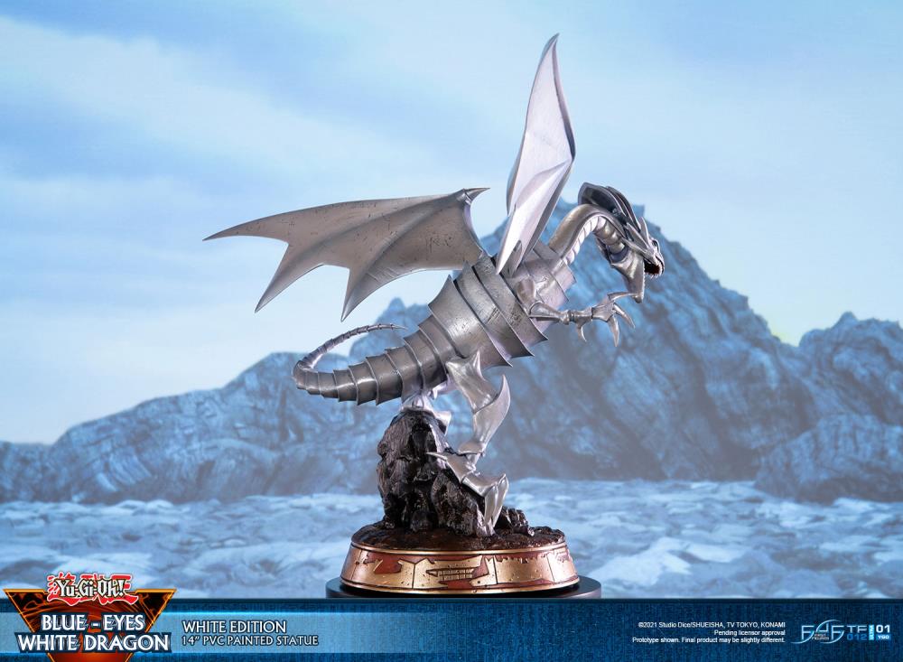 Yu-Gi-Oh! Blue-Eyes White Dragon (White Variant) Statue