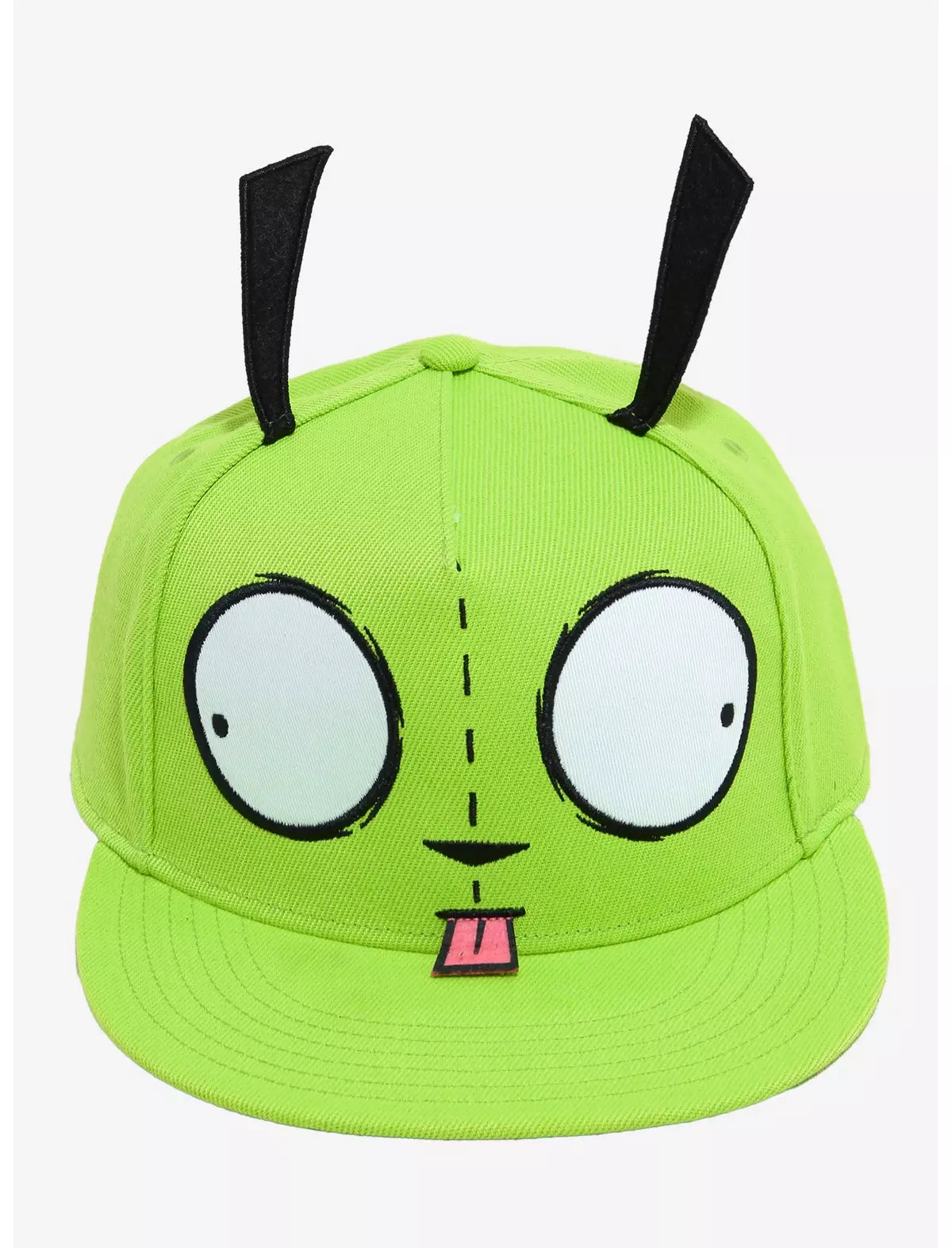 Invader Zim GIR Face 3D Ears Snapback Hat