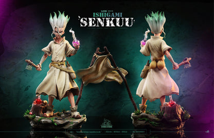 Dr Stone Stone Studio Senku Ishigami Resin Statue