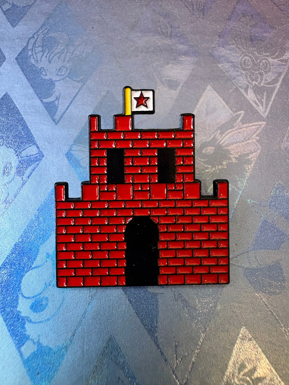 Pin metálico Castillo