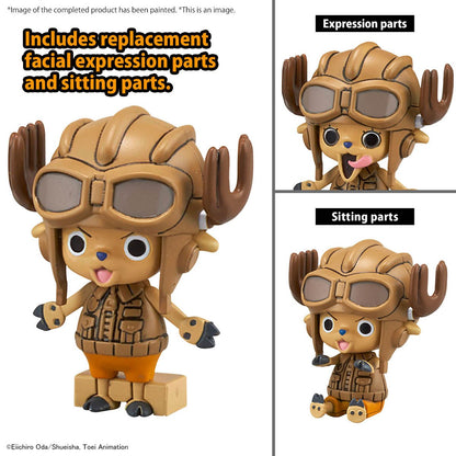 One Piece Chopper Tank Robot 1 and Chopper Wing Robot 2 Model Kit