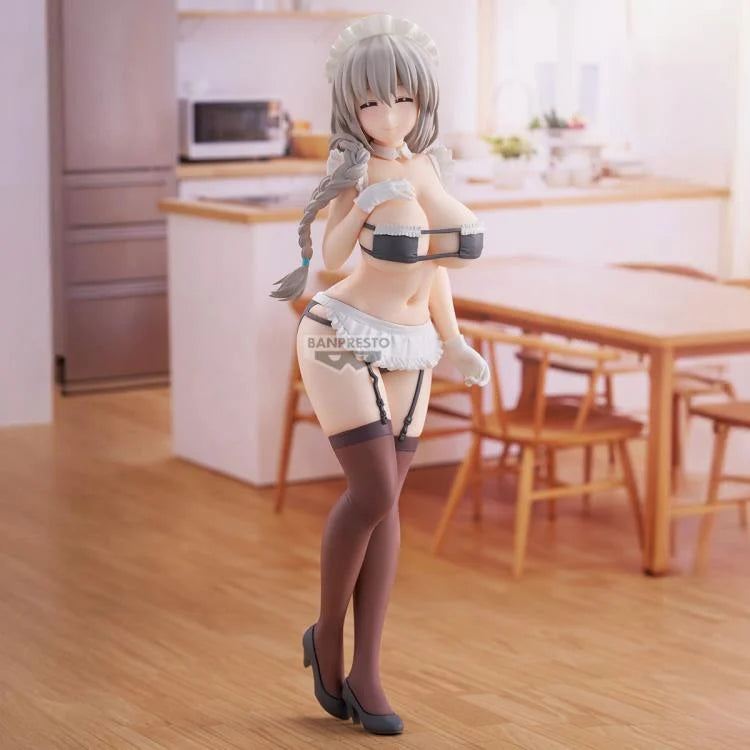 (PRE ORDEN) Uzaki-chan Wants to Hang Out! Glitter & Glamours Tsuki Uzaki (Maid Ver.)