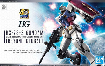 RX-78-2 Gundam Beyond Global Mobile Suit Gundam HG 1/144 Model Kit