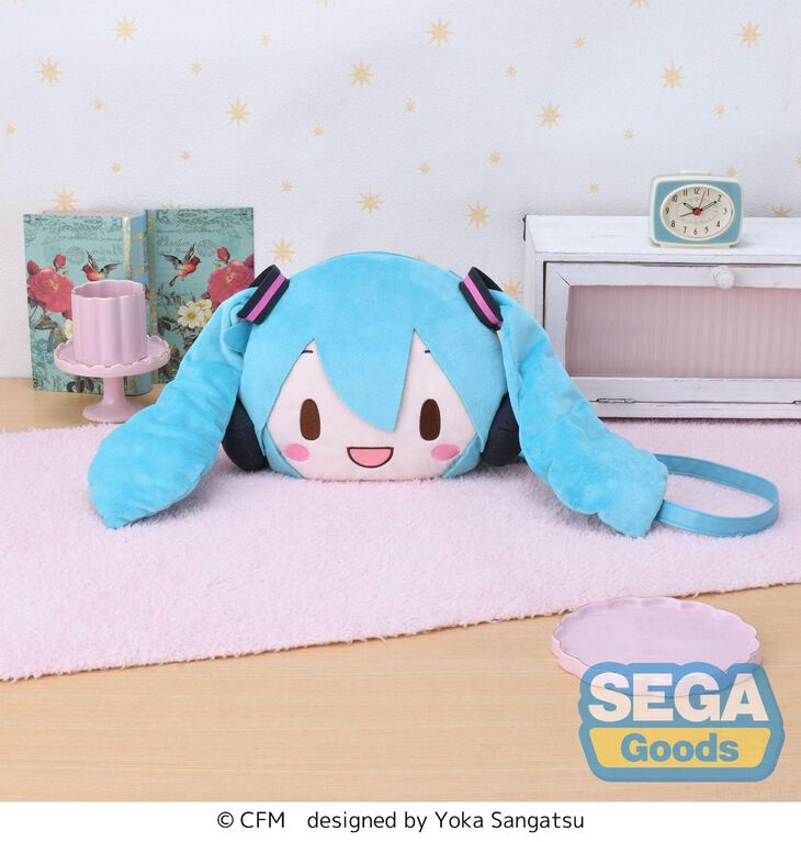 Hatsune Hatsune Hatsune Hatsune Hatsune Miku - Miku Plush Shoulder Bag
