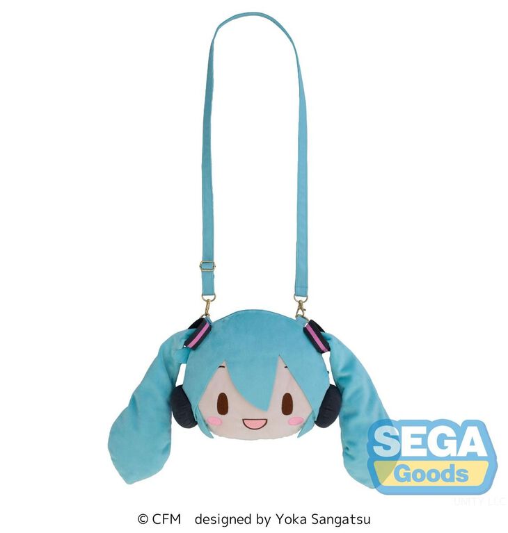 Hatsune Hatsune Hatsune Hatsune Hatsune Miku - Miku Plush Shoulder Bag