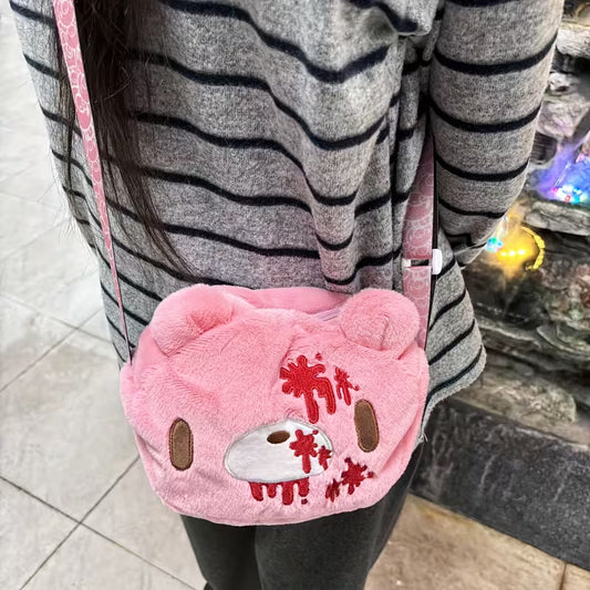 Bolso de felpa de Gloomy Bear