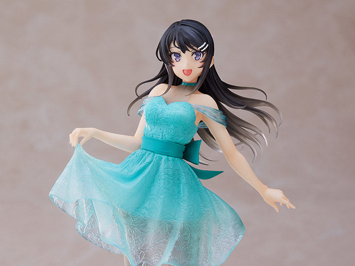 Rascal Does Not Dream of Bunny Girl Mai Sakurajima (Clear Dress Ver.) Coreful Figure