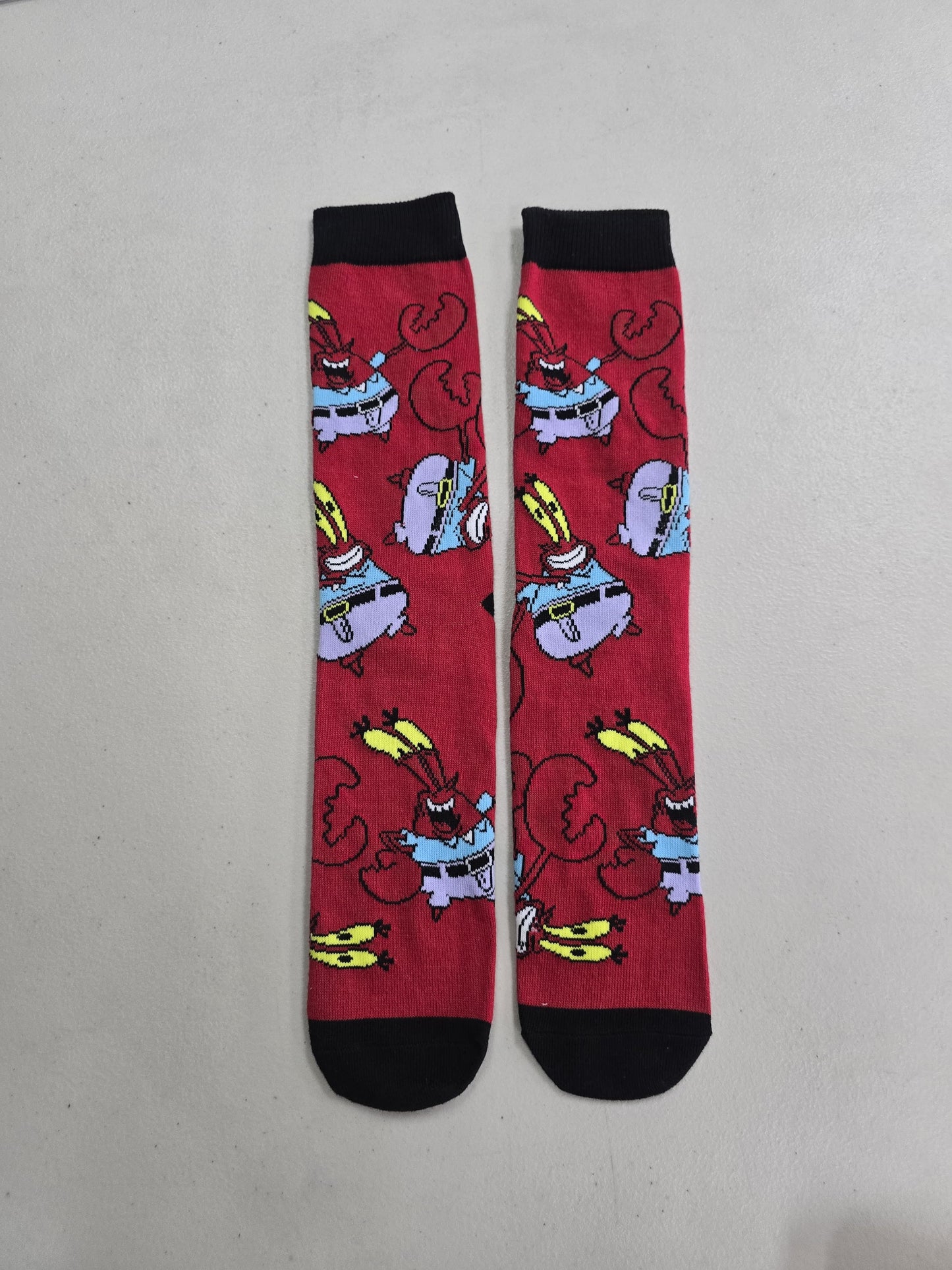 Calcetines don cangrejo Bob esponja