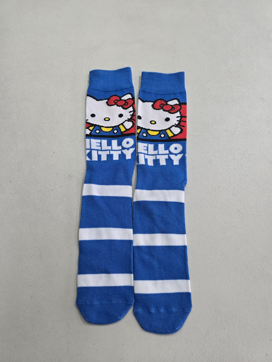 Calcetines Hello Kitty rayas