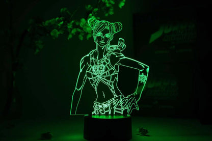 JoJo's Bizarre Adventure Jolyne Cujoh Otaku Lamp