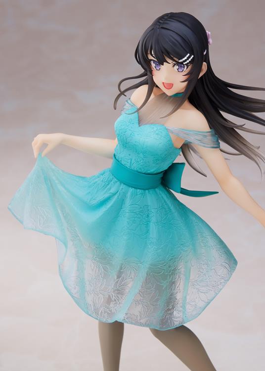 Rascal Does Not Dream of Bunny Girl Mai Sakurajima (Clear Dress Ver.) Coreful Figure