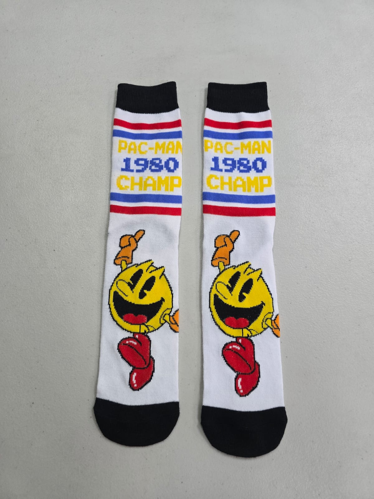 Calcetines Pac-Man blancos