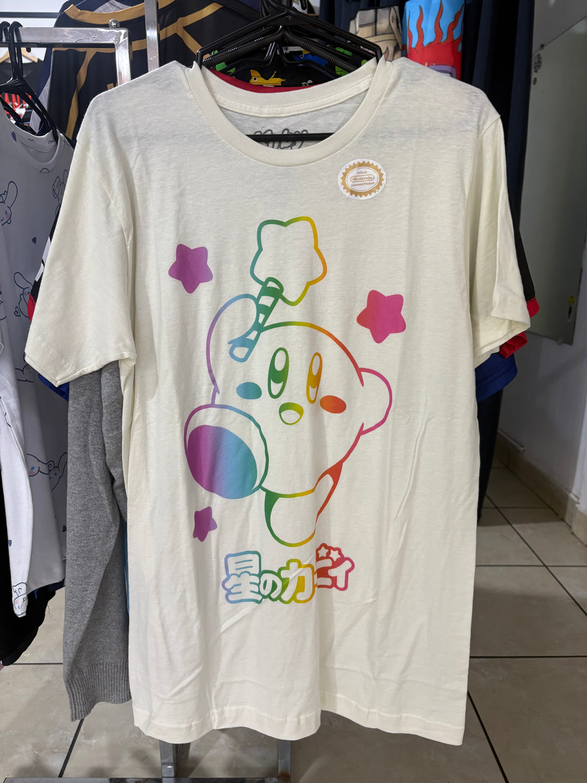 Camisa Kirby blanca talla M