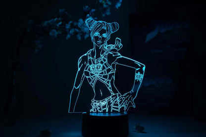 JoJo's Bizarre Adventure Jolyne Cujoh Otaku Lamp