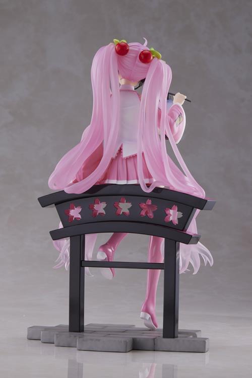 Vocaloid AMP+ Sakura Miku (Sakura Lantern Ver.) Prize Figure