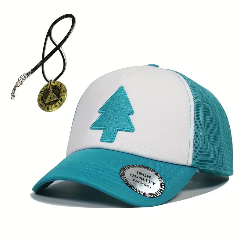 Gorra Dipper y Collar Gravity Falls