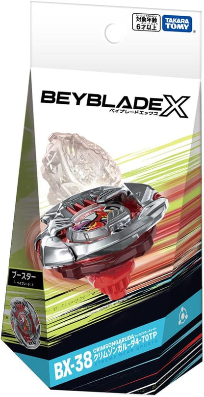 Beyblade X Beyblade X BX-38 Booster Garuda Carmesí 4-70TP