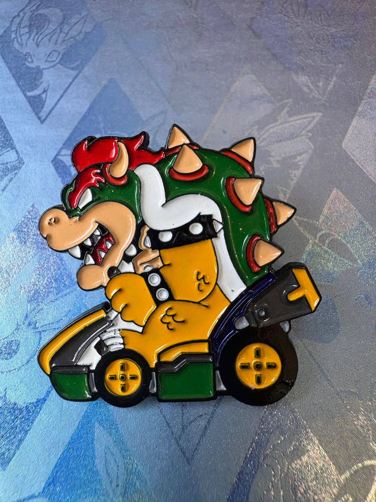 Pin metálico Bowser kart