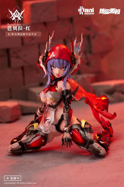 Thunderbolt Squad Barbera Red Mecha Girl 1/9 Scale Action Figure