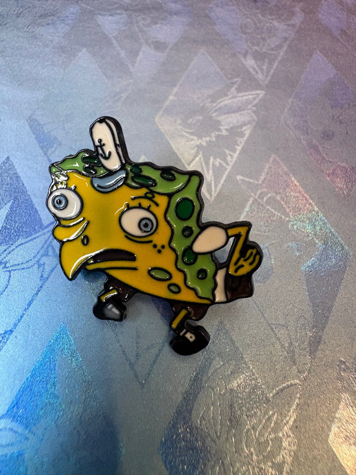 Pin metálico Bob esponja