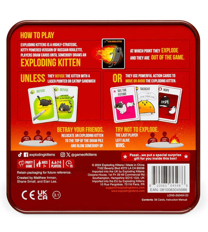 Exploding Kittens versión original (Juego de mesa)