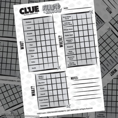 CLUE: Naruto Board Game