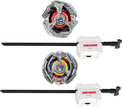 Beyblade X Transformers Collab Optimus Primal 3-60F vs. Starscream 3-80N Multipack Set