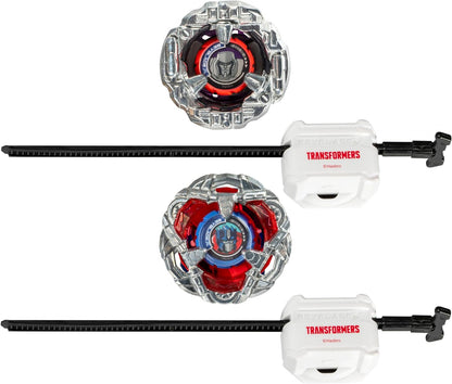 Beyblade X Transformers Collab Optimus Prime 4-60P vs. Megatron 4-80B