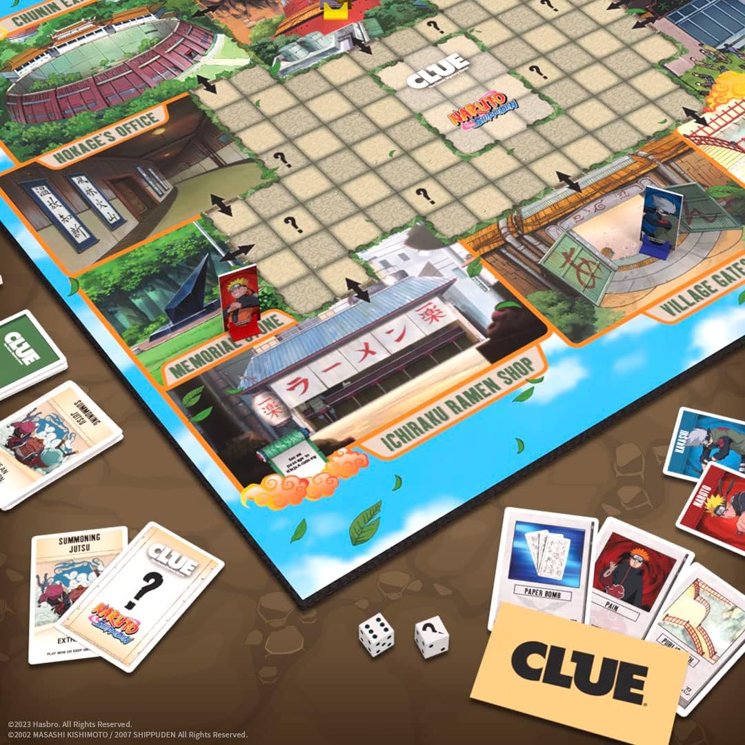 CLUE: Naruto Board Game