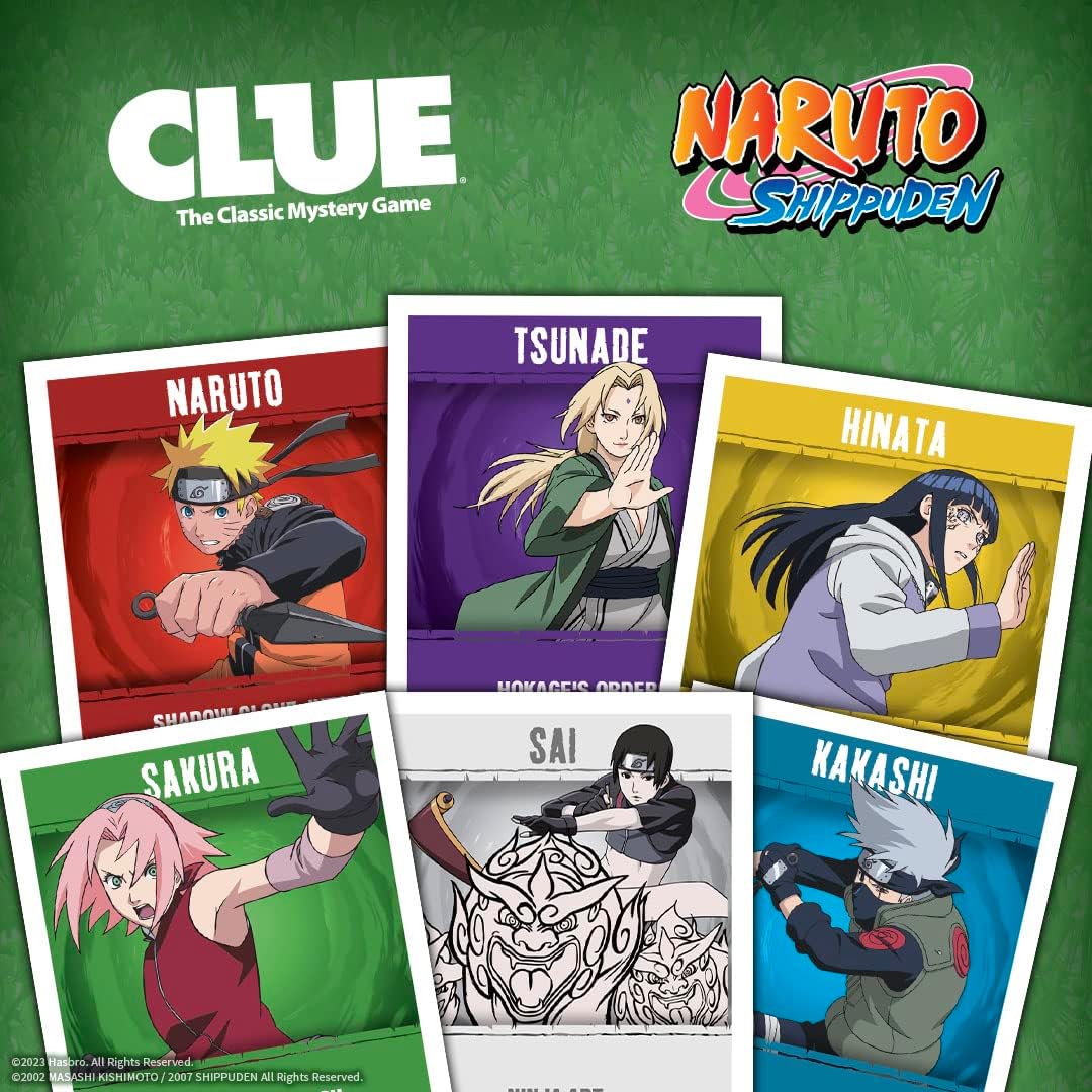 CLUE: Naruto Board Game