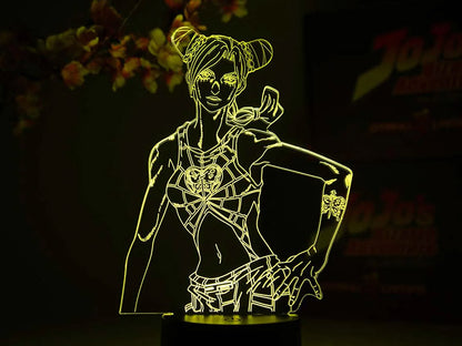 JoJo's Bizarre Adventure Jolyne Cujoh Otaku Lamp