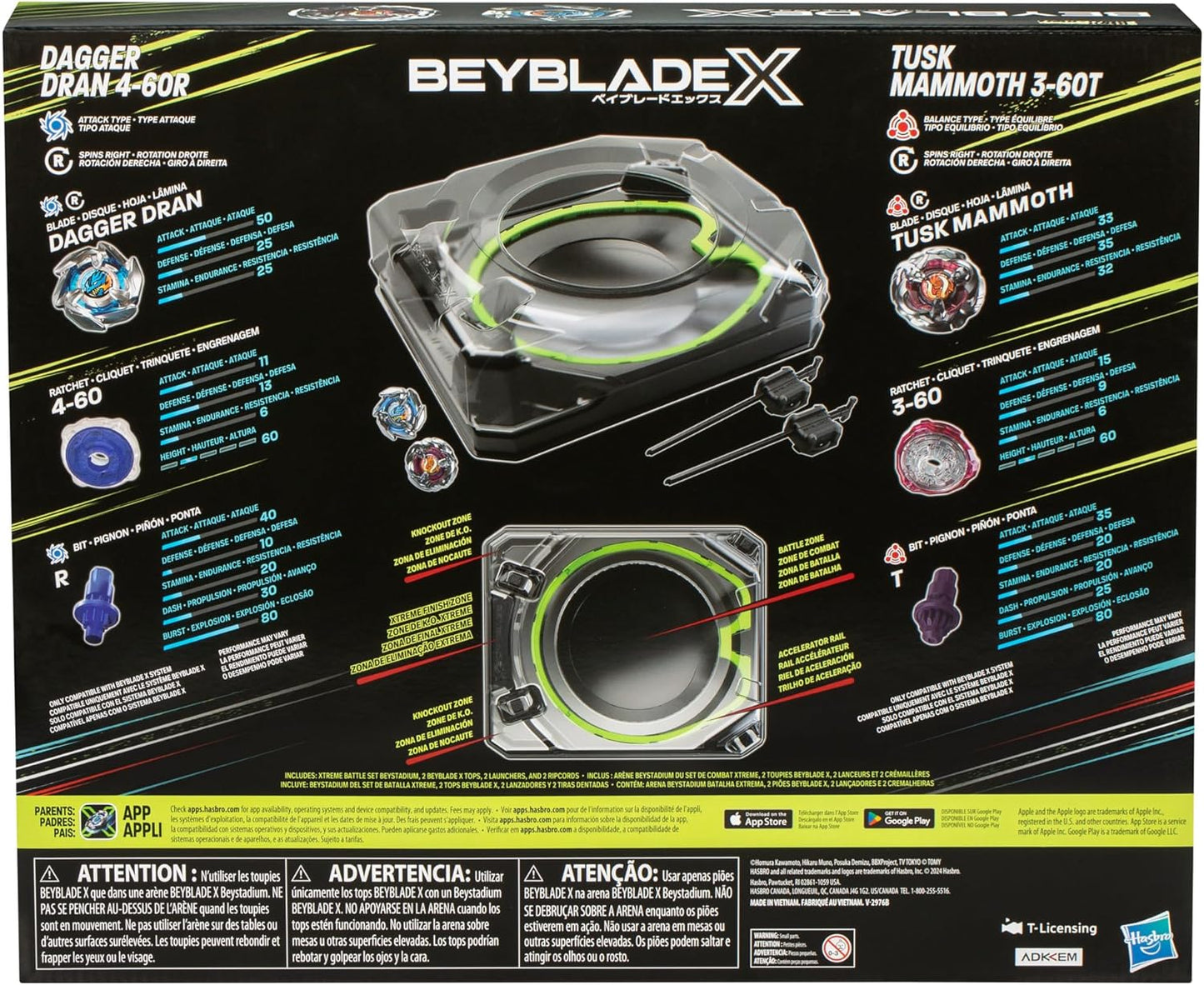 BEYBLADE X Xtreme Battle Set