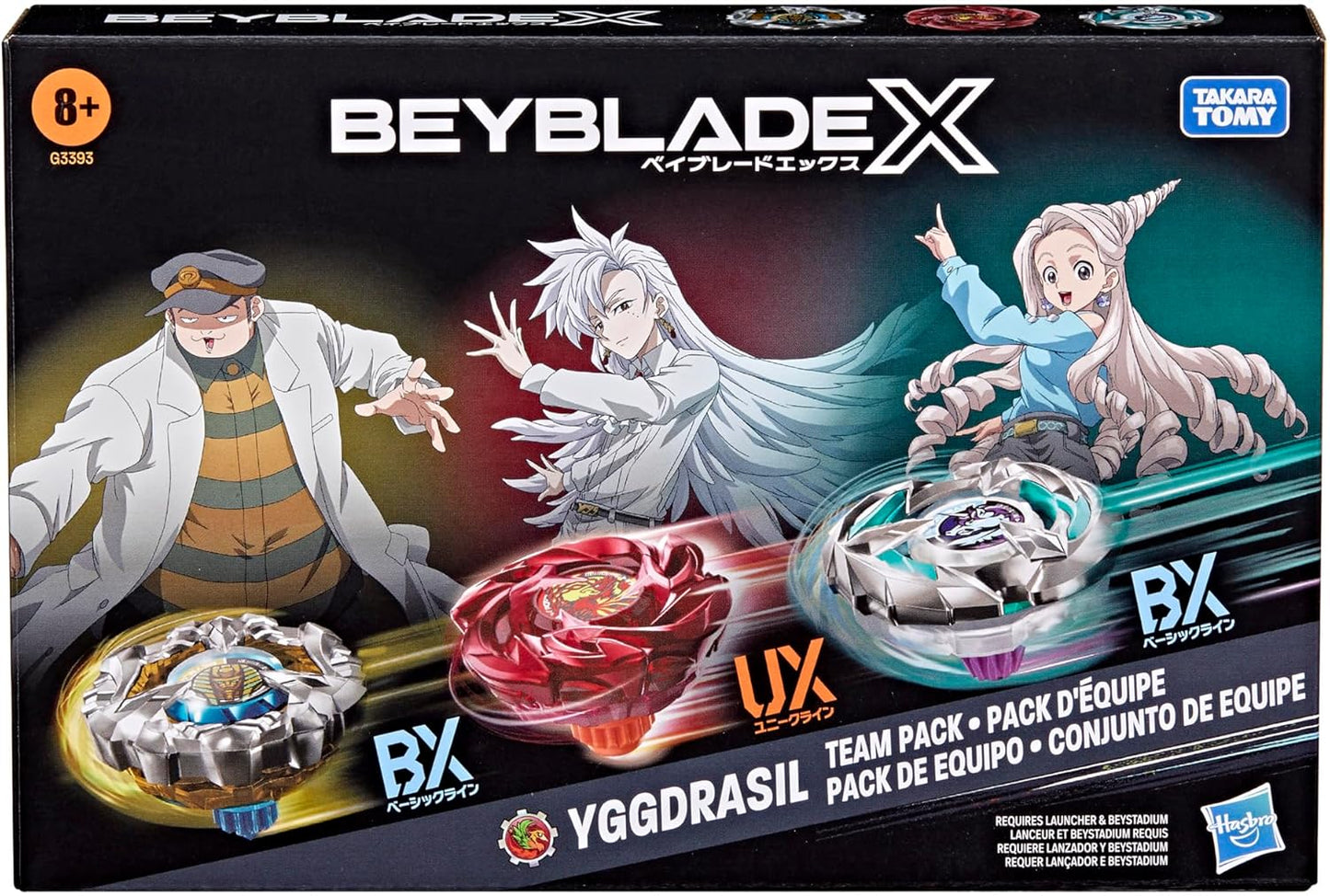 Beyblade X Yggdrasil Paquete de equipo