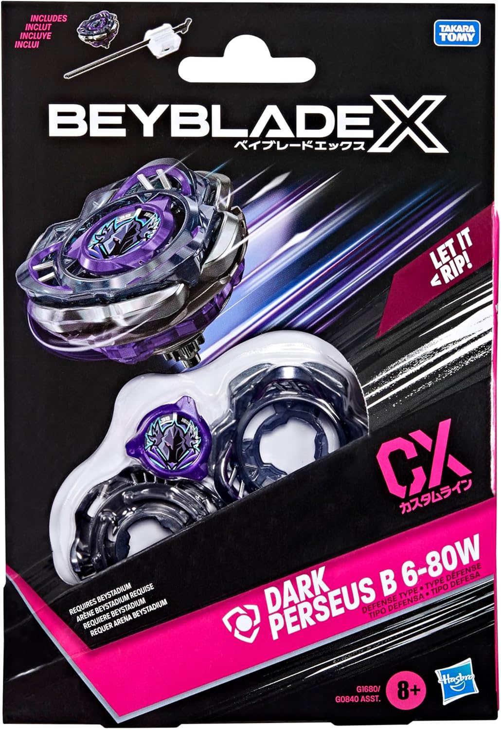 Beyblade X Dark Perseus B 6-80W CX