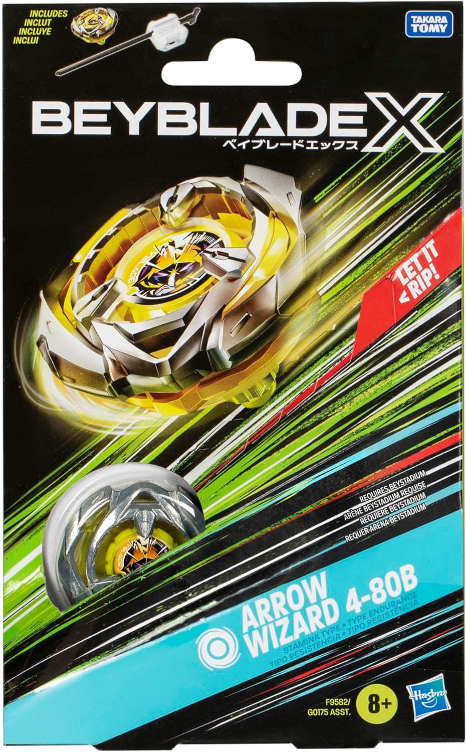 BEYBLADE X Arrow Wizard 4-80B