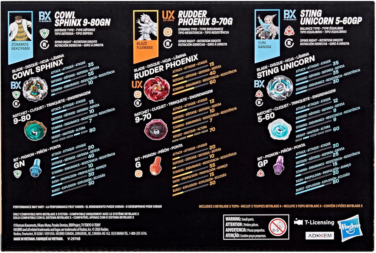 Beyblade X Yggdrasil Paquete de equipo