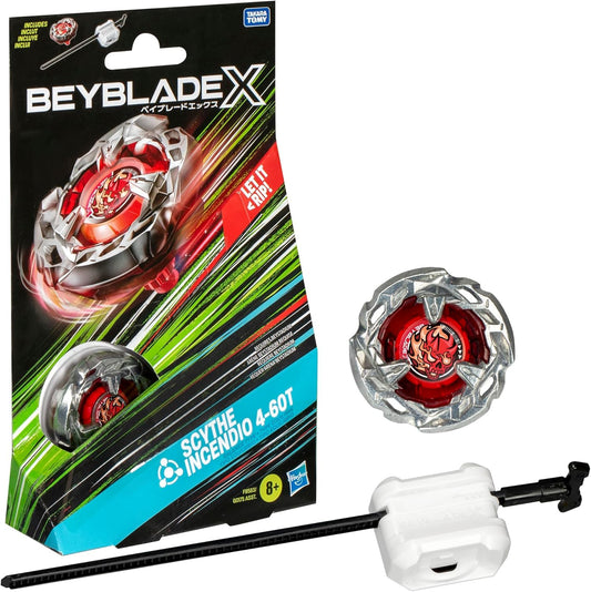Beyblade X Scythe Incendio 4-60T Pack Set