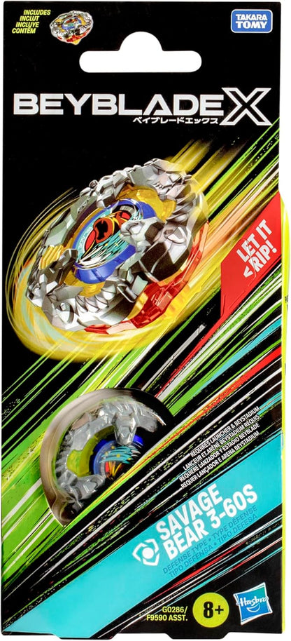 Beyblade X Savage Bear 3-60S Booster Pack Set