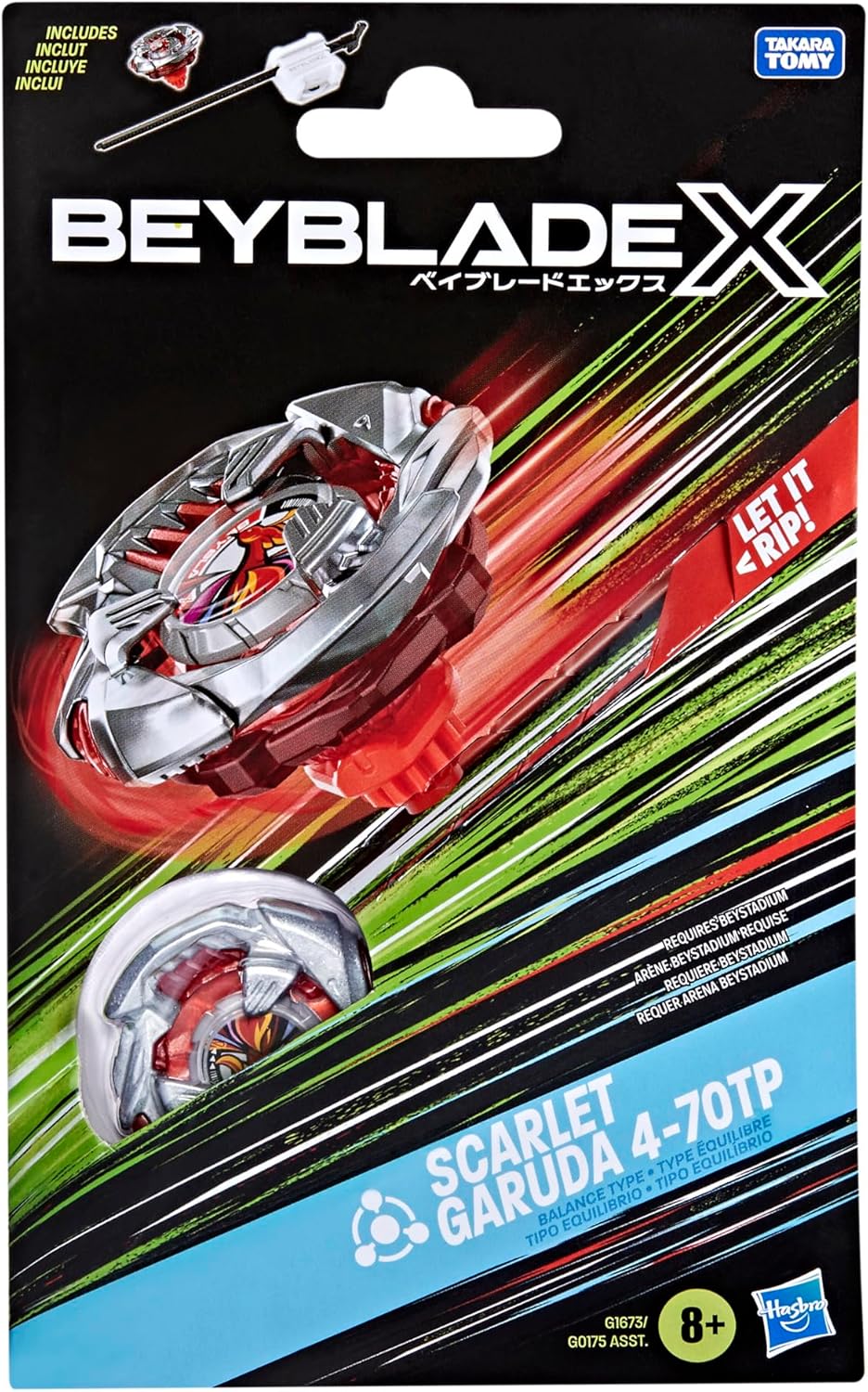 Beyblade X Scarlet Garuda 4-70TP BX