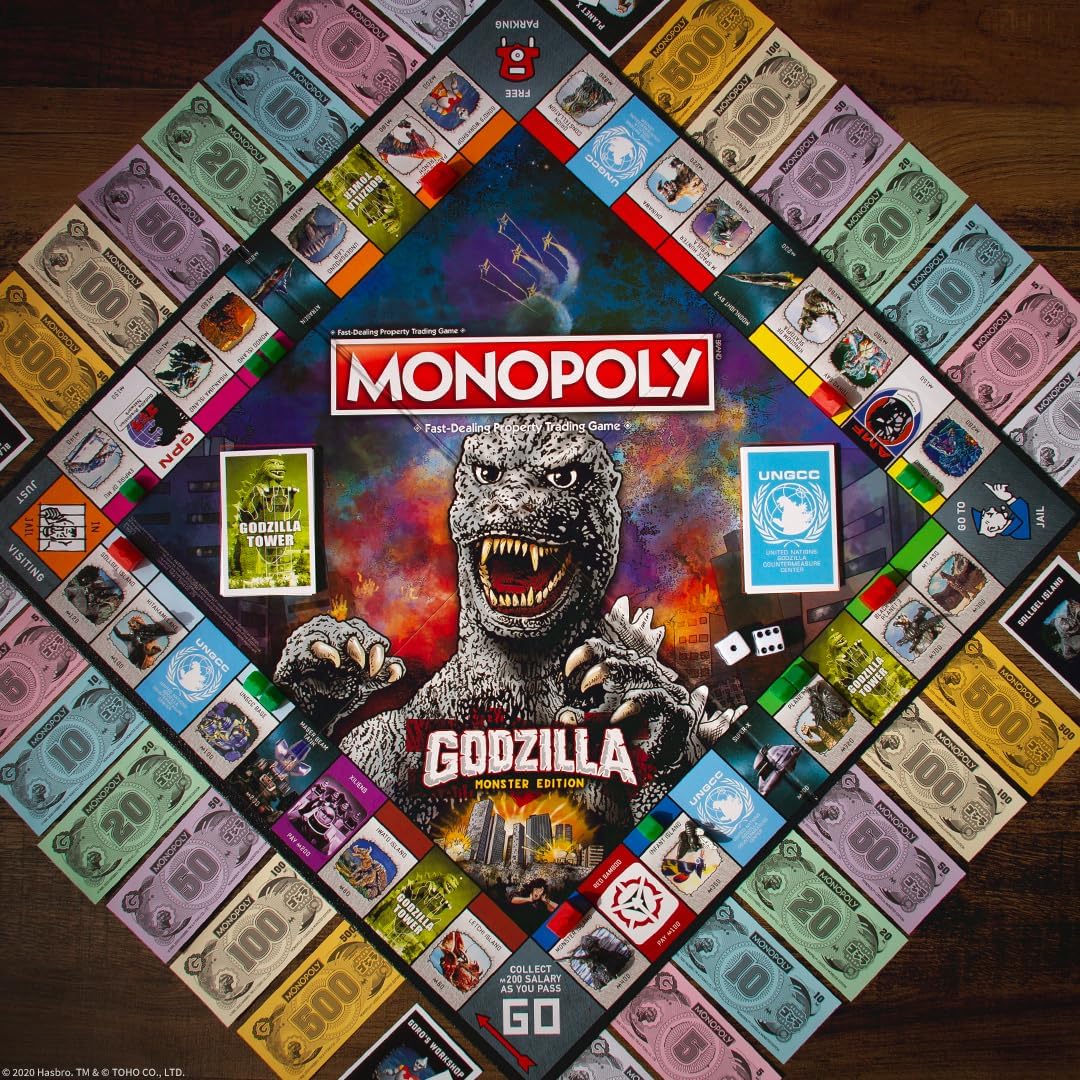 Monopoly: Godzilla | Based on Classic Monster Movie