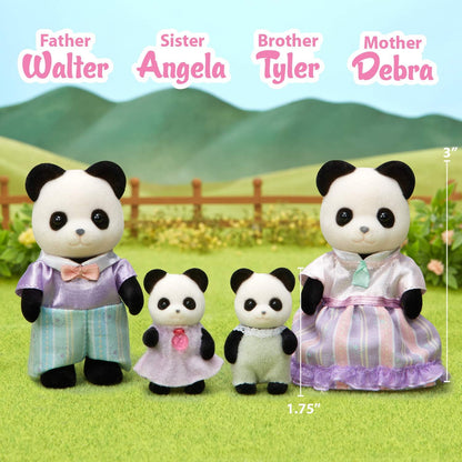 Sylvanian Families Pookie Panda Family