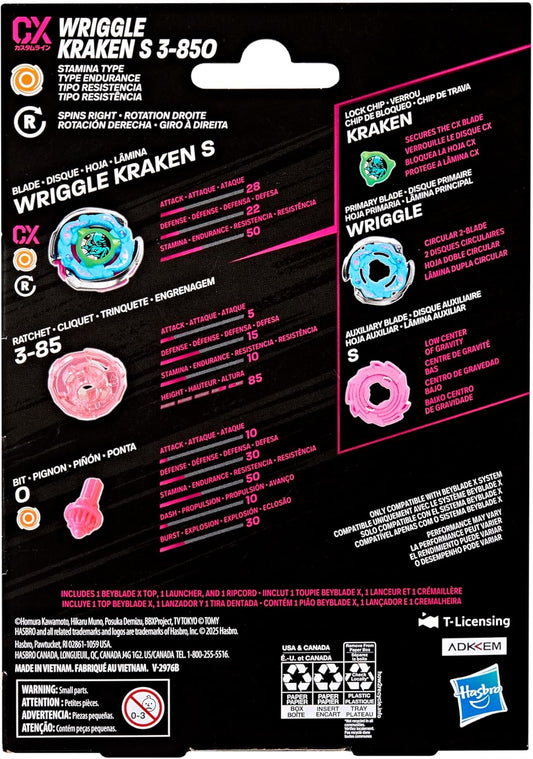 Beyblade X Wriggle Kraken S 3-85O CX