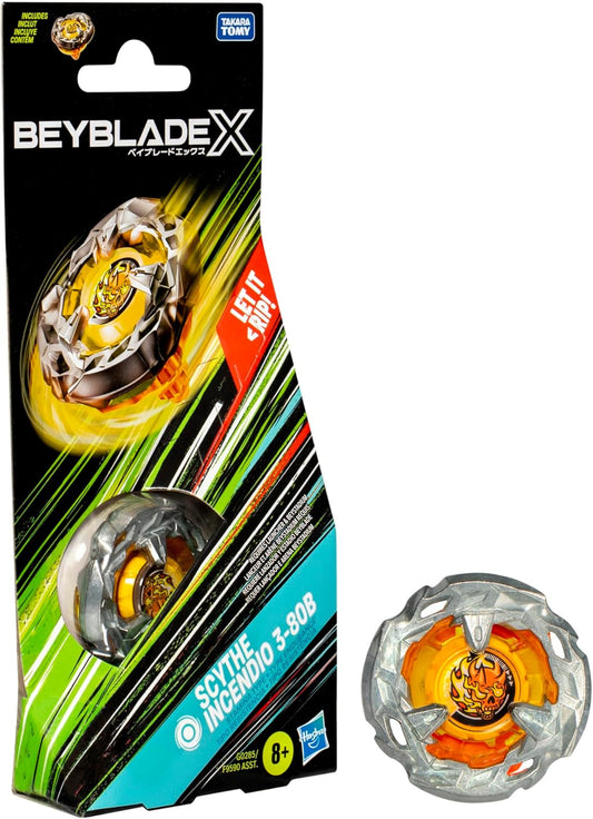 Beyblade X Scythe Incendio 3-80B Booster Pack Set