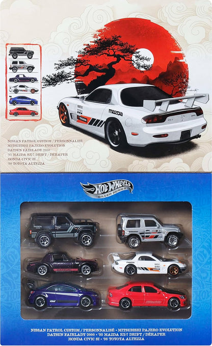Hot Wheels Silver Series Streets of Japan 6-Pack