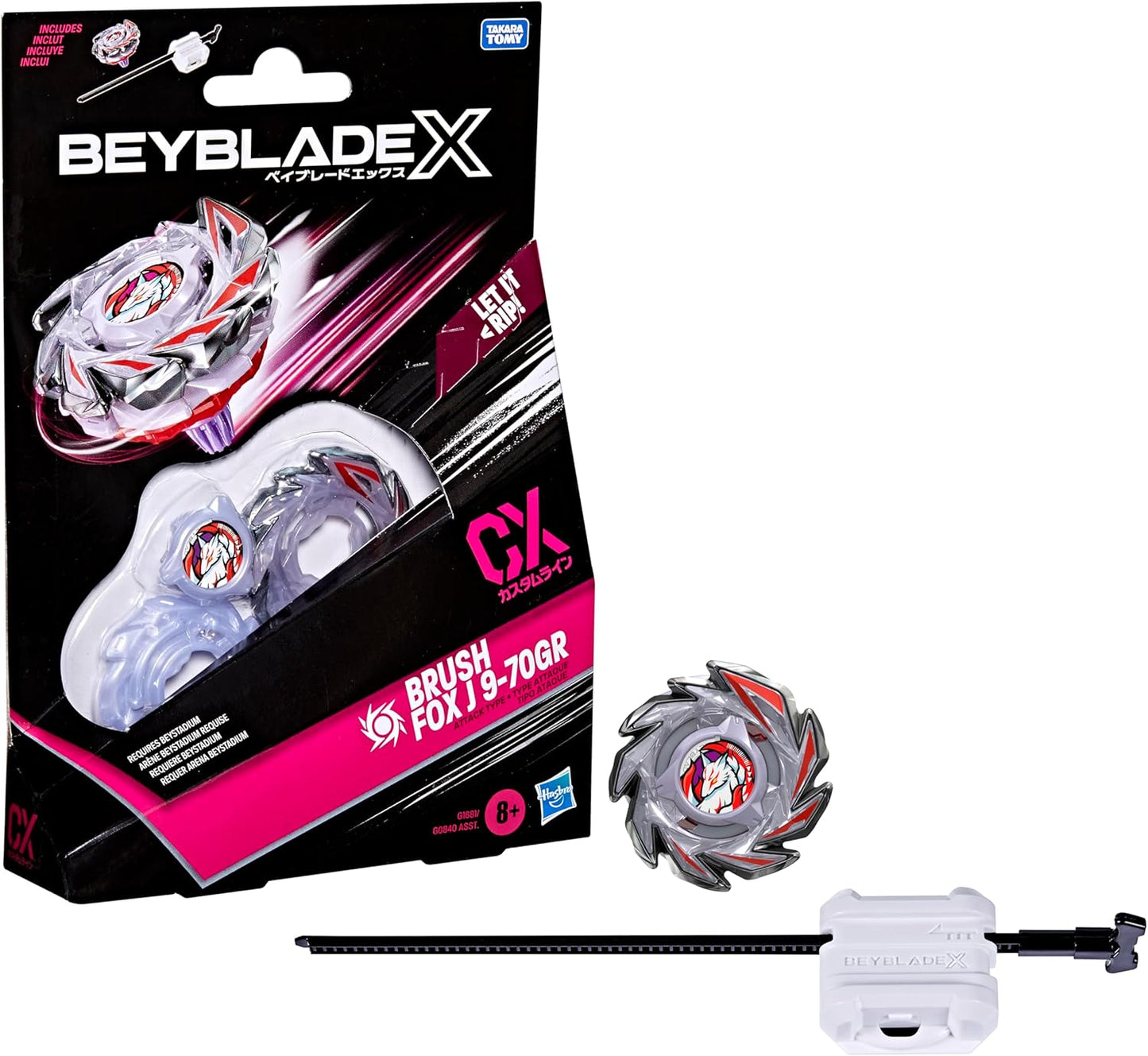 BEYBLADE X Brush Fox J 9-70GR CX