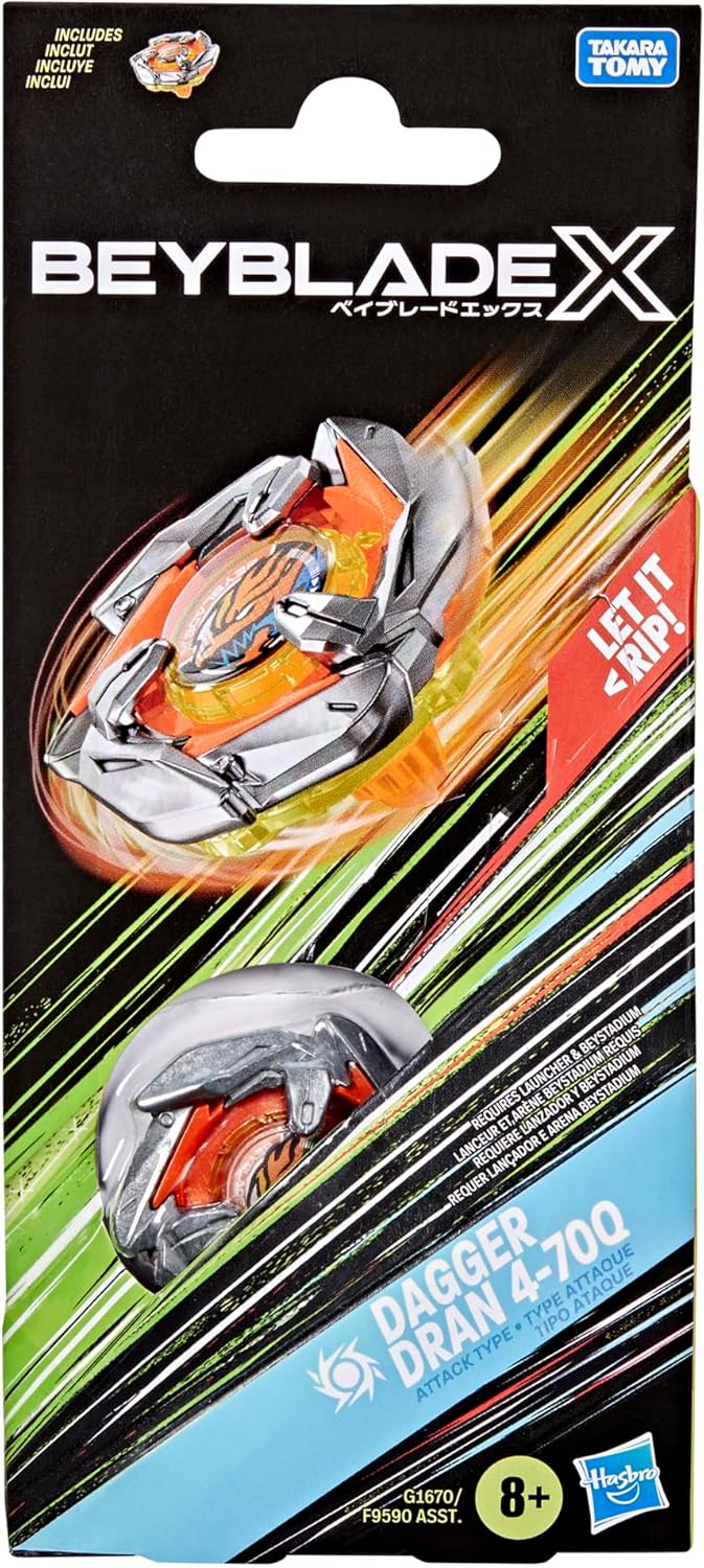 BEYBLADE X Dagger Dran 4-70Q Booster Pack Set