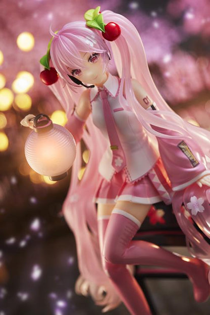 Vocaloid AMP+ Sakura Miku (Sakura Lantern Ver.) Prize Figure